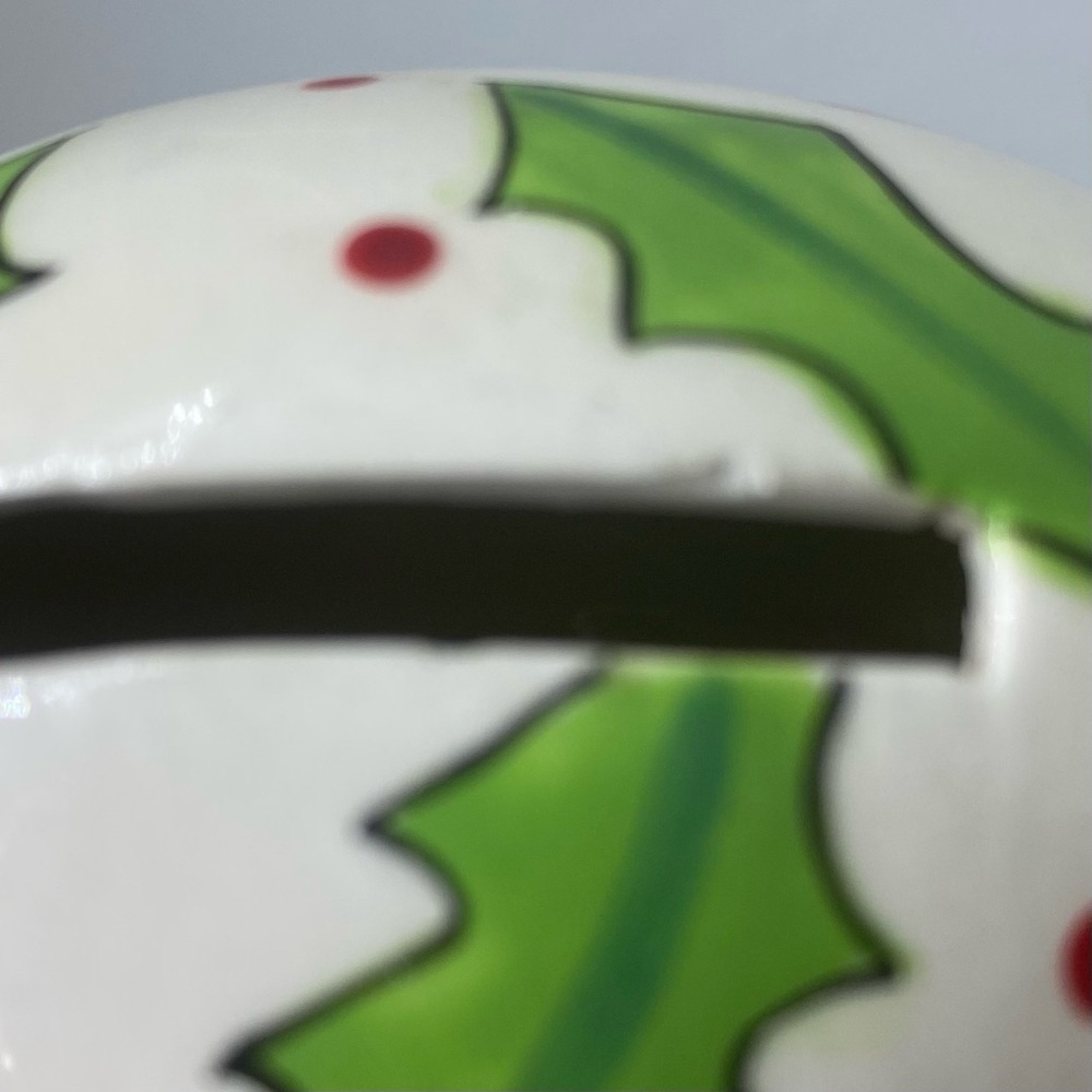 PIG Christmas Tis the Season to Be Jolly Ceramic PIGGY BANK - Picture 7 of 7
